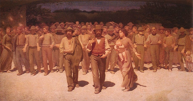 Il Quarto Stato - Giuseppe Pellizza, 1901